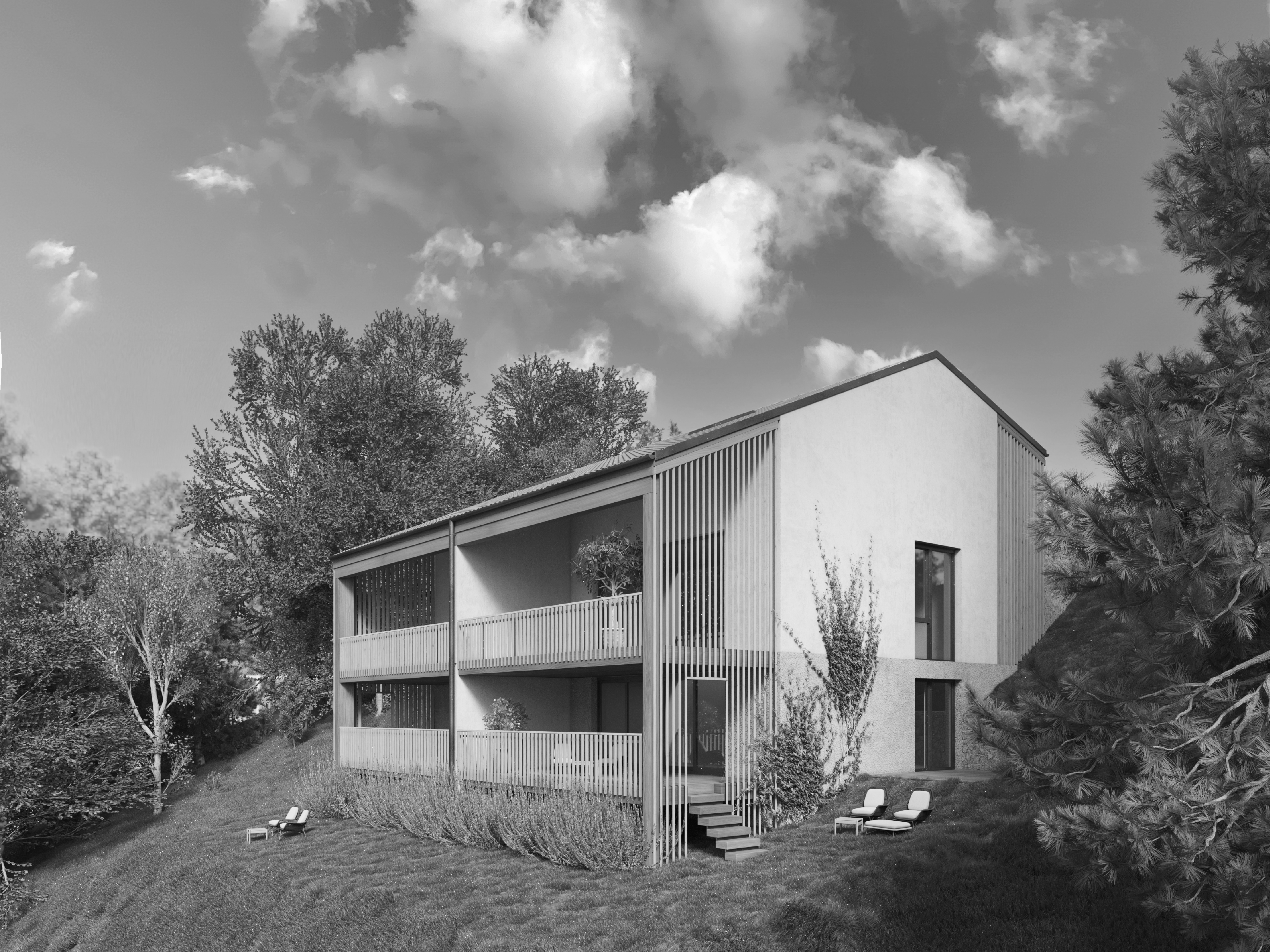 Semi-detached villas (2 villas)